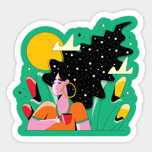 Coffee Time Sticker